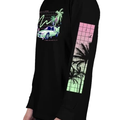 DTG Lightbeam Travel Long Sleeve Tee Graphic Long Sleeve Tees