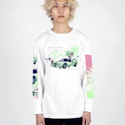 DTG Lightbeam Travel Long Sleeve Tee Graphic Long Sleeve Tees