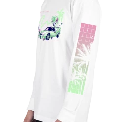 DTG Lightbeam Travel Long Sleeve Tee Graphic Long Sleeve Tees