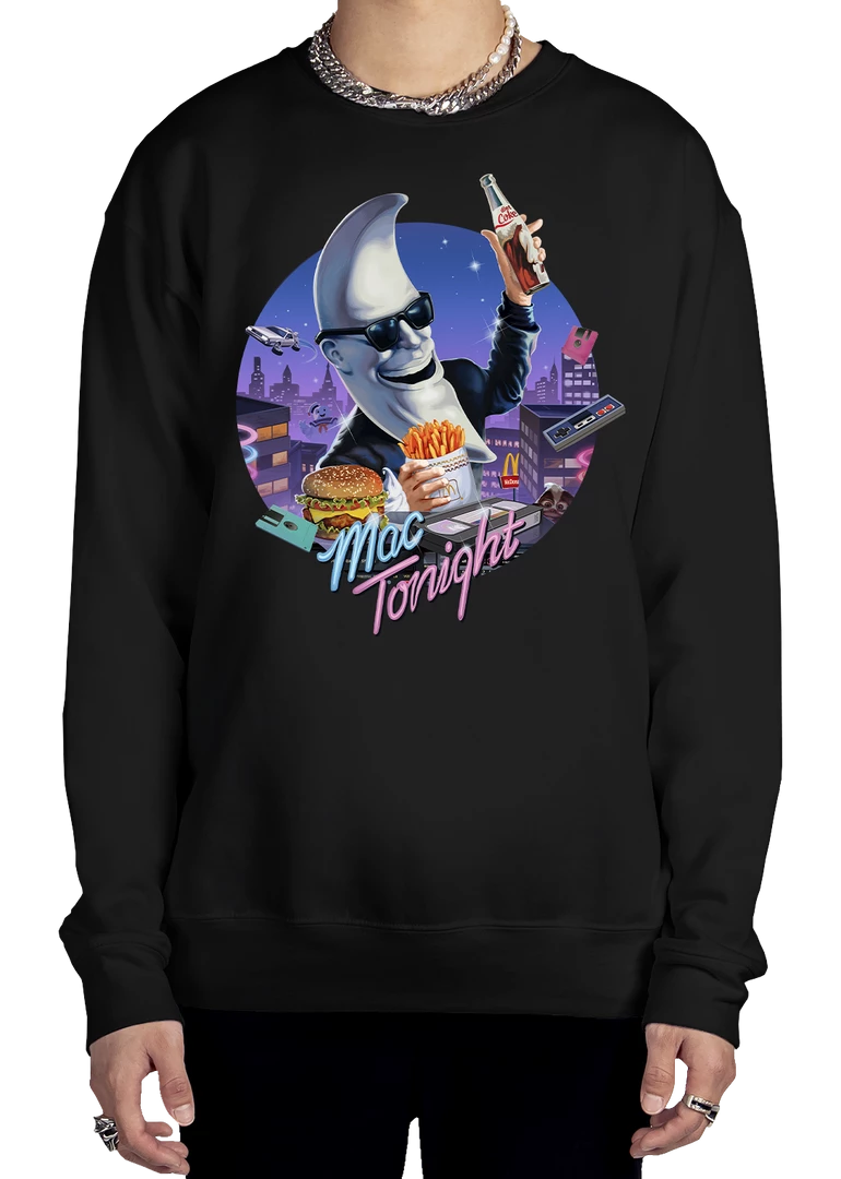 DTG Graphic Sweatshirts Mac Tonight Sweatshirt