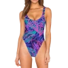 T6 Miami Nights High Legged One Piece Swimsuit