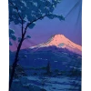 T6 Mount Fuji Tapestry Tapestries