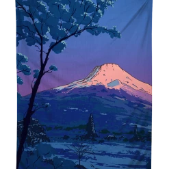 T6 Mount Fuji Tapestry Tapestries