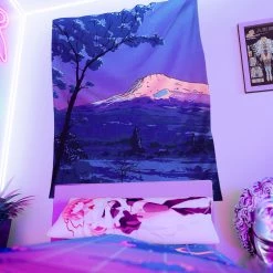 T6 Mount Fuji Tapestry Tapestries