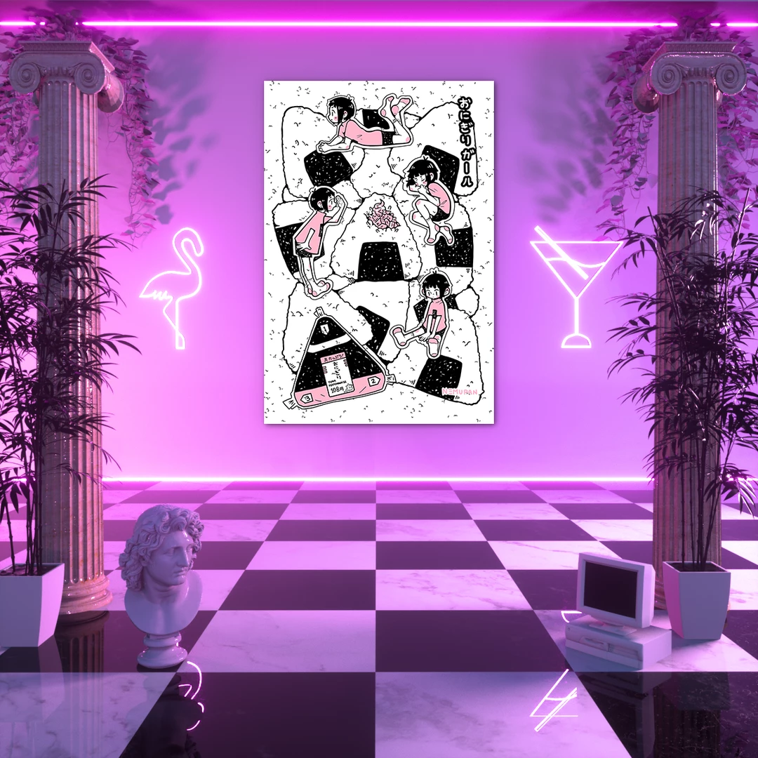 VAPOR95 Onigiri Poster