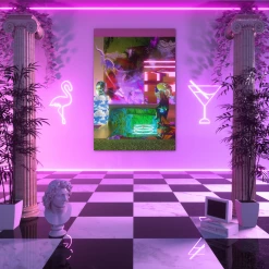 VAPOR95 Posters On The Edge Poster