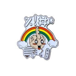 Salutations! Enamel Pin
