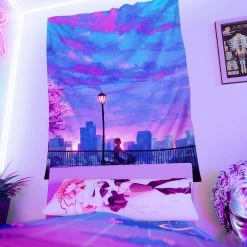 T6 Plum Sky Ride Tapestry