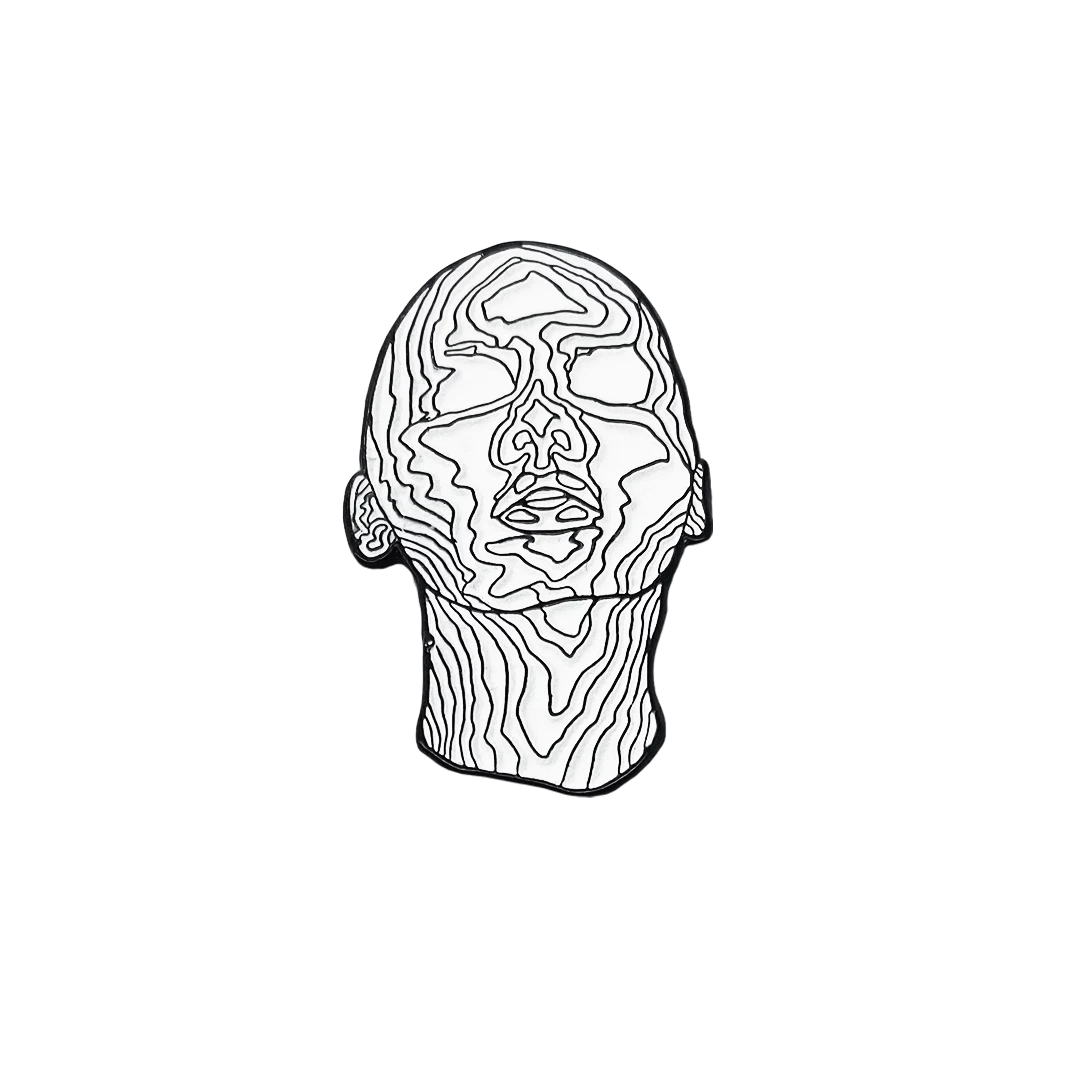 Pins Scanned Enamel Pin