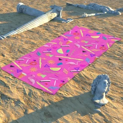 T6 Pool Party Beach Towel