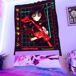 T6 Sailor Saturn Tapestry