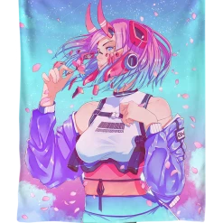 T6 Blankets Sakura Oni Blanket