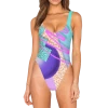 T6 Swimsuits Saved By The Vapor High Legged One Piece Swimsuit