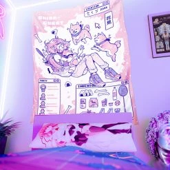 T6 Shiba Quest Tapestry