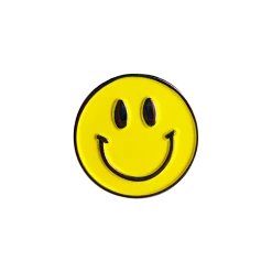 Smiley Enamel Pin