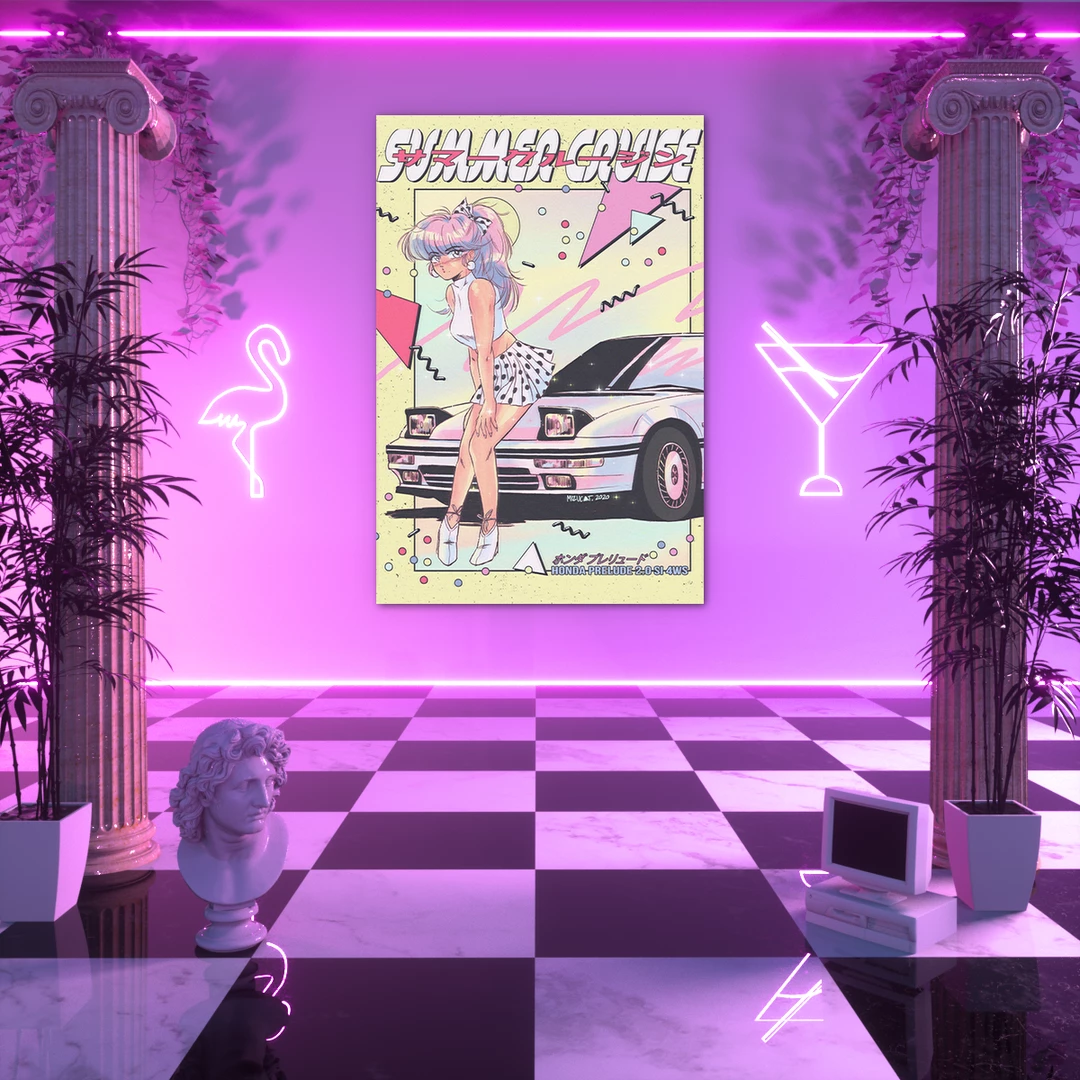 VAPOR95 Summer Cruise Poster