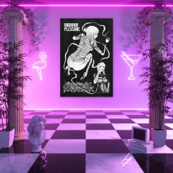 Vapor95 Unknown Pleasure Poster