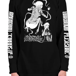DTG Graphic Long Sleeve Tees Unknown Pleasure Long Sleeve Tee