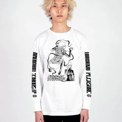 DTG Graphic Long Sleeve Tees Unknown Pleasure Long Sleeve Tee