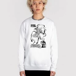 DTG Unknown Pleasure Sweatshirt Graphic Sweatshirts