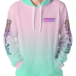 T6 All Over Print Hoodies Vapor95 Repair Service Hoodie