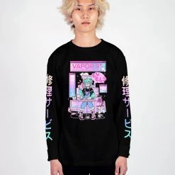 DTG Vapor95 Repair Service Long Sleeve Tee
